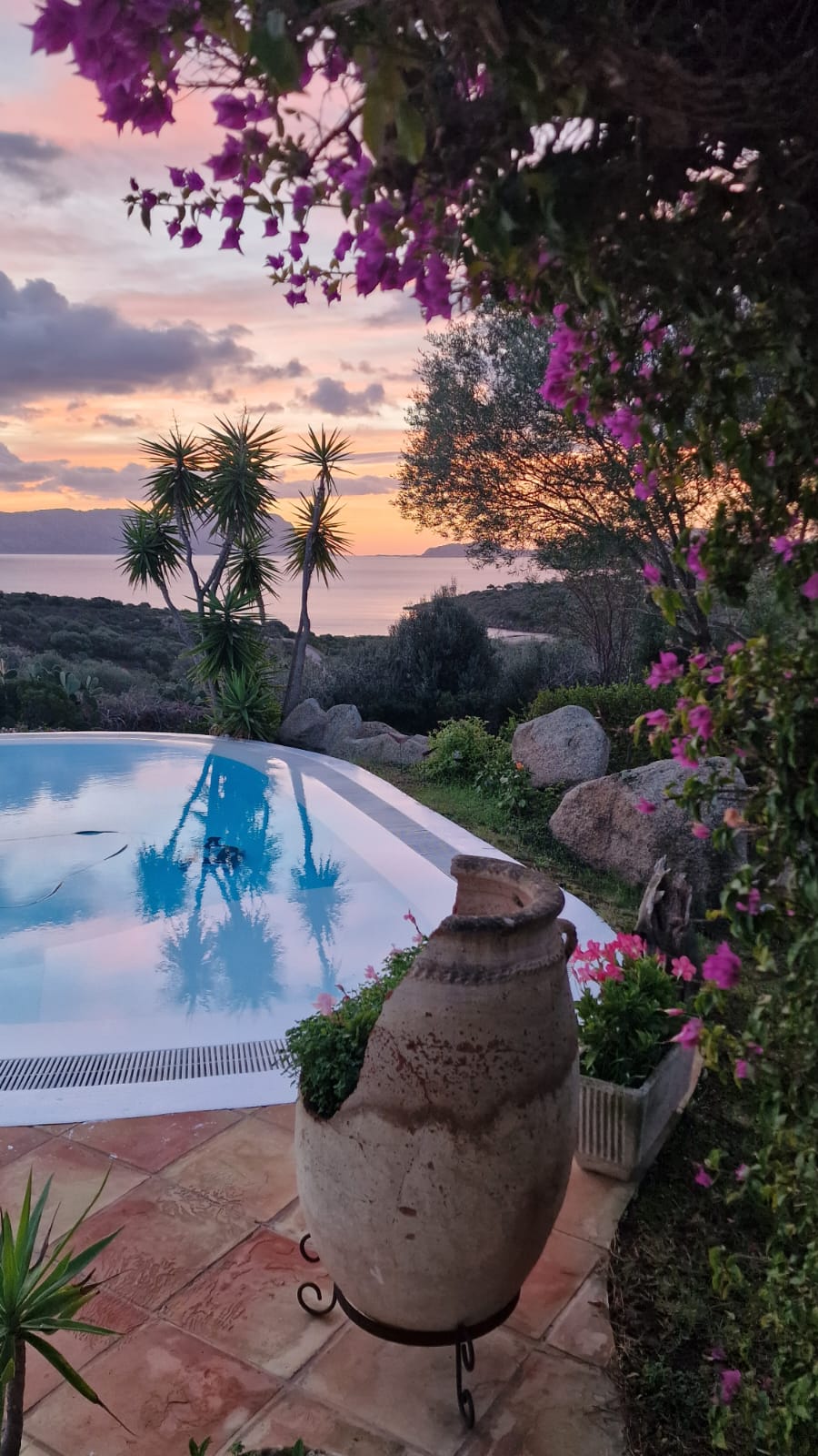 Sonnenuntergang — Villa Cala Sassari