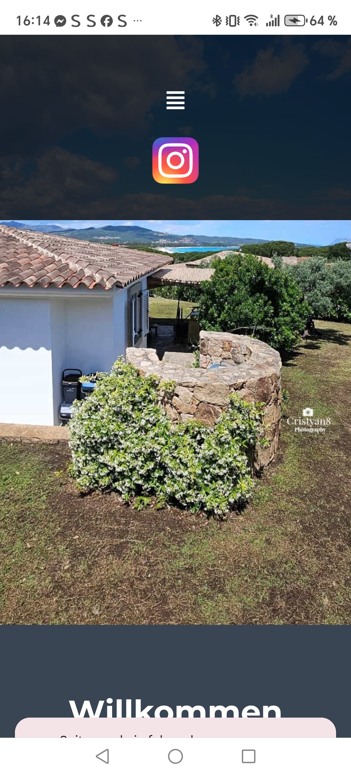 Villa Mariolu mit Meerblick