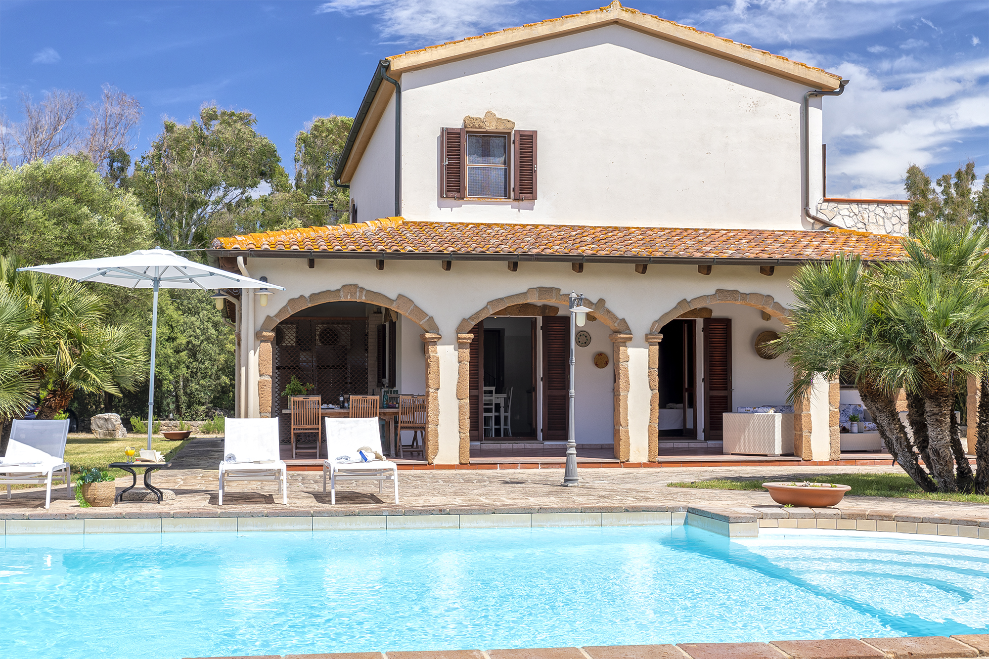 Villa L'Ulivo · Alghero · Pool im Olivenhain