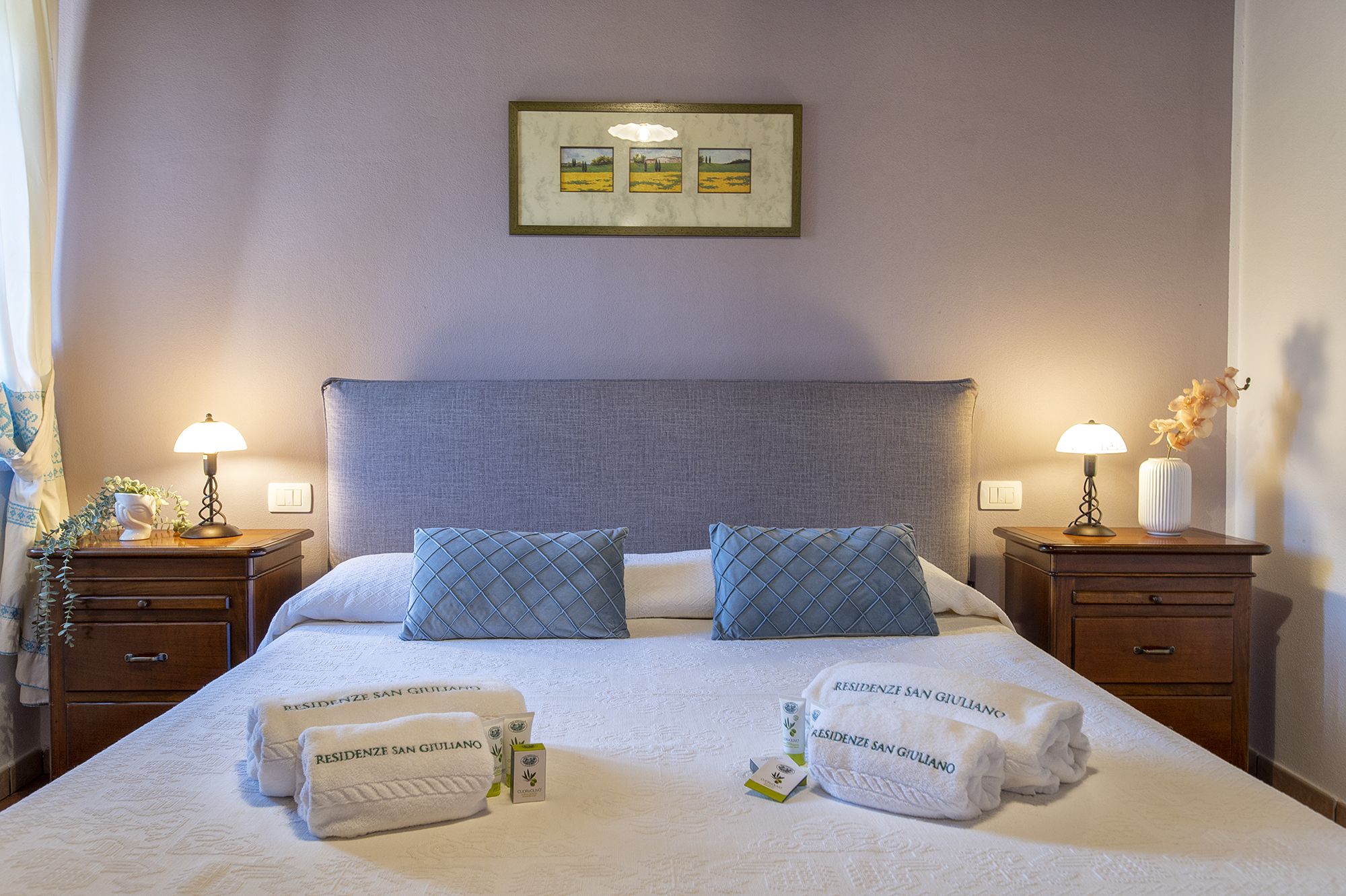 Villa L'Ulivo Schlafzimmer
