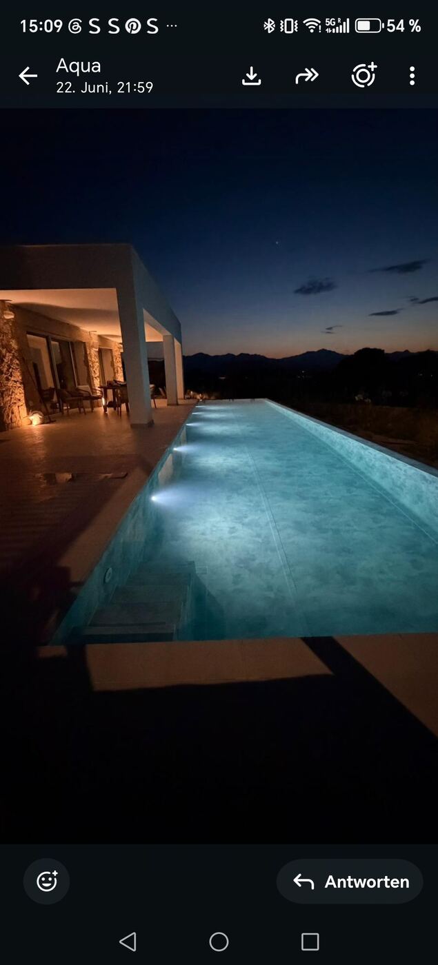 Pool Nacht